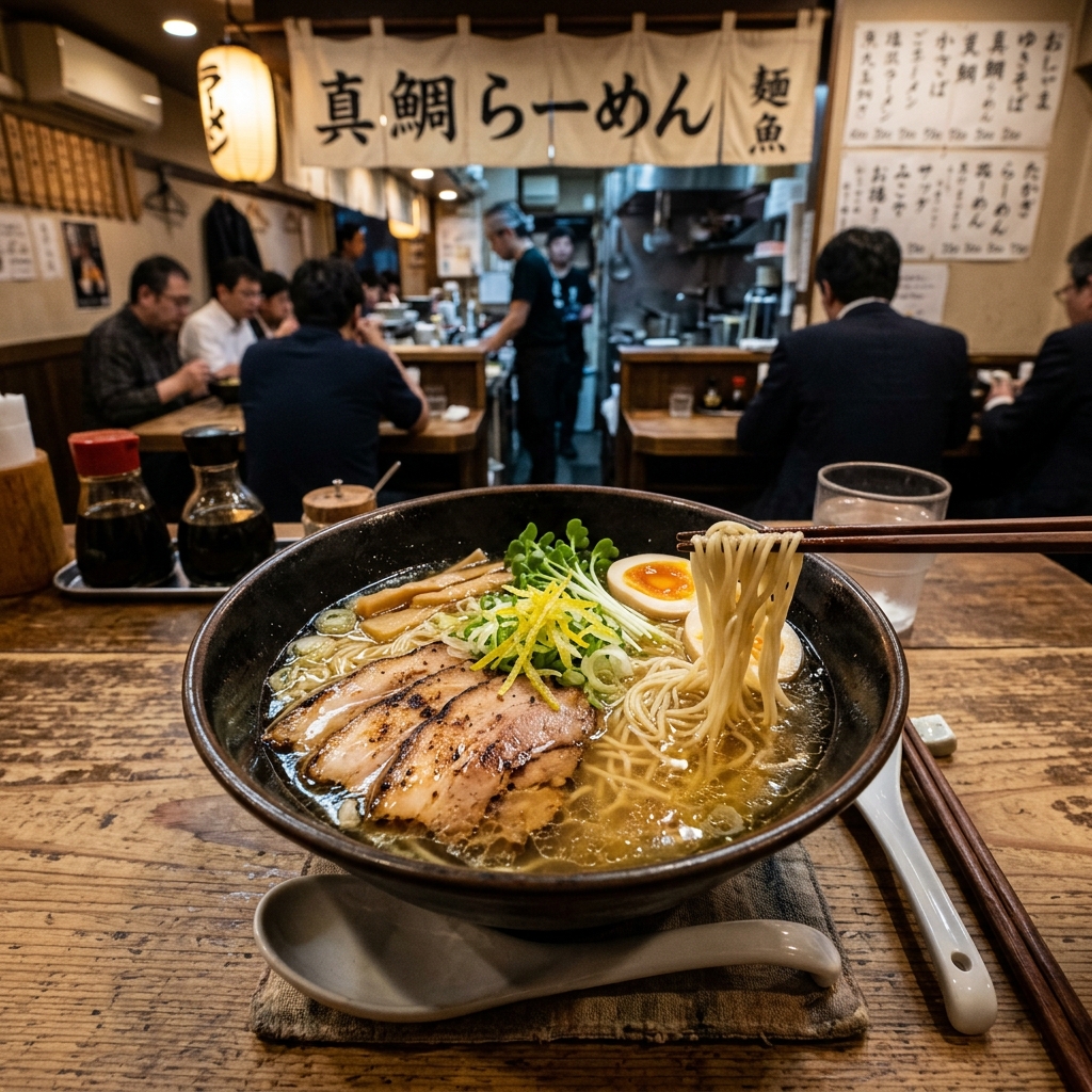 真鯛らーめん 麺魚 本店